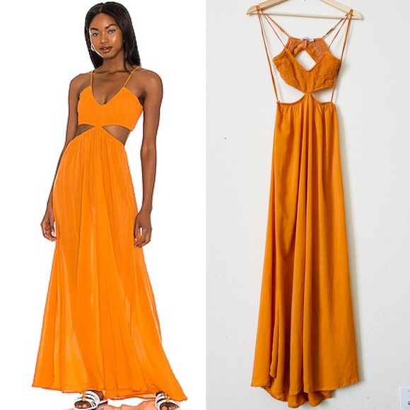 maxi dress for party Women's Black Plunge Maxi Dress main image 1
